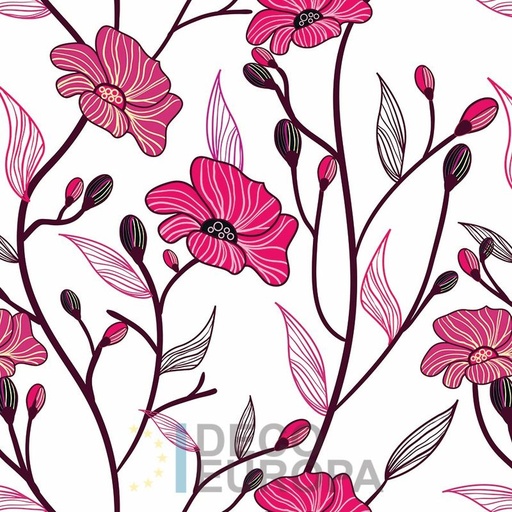 [PDSDFL124] Mural Floral - PDSDFL124