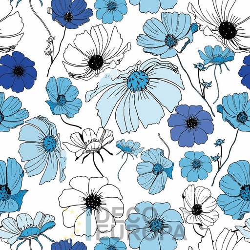 [PDSDFL183] Mural Floral - PDSDFL183