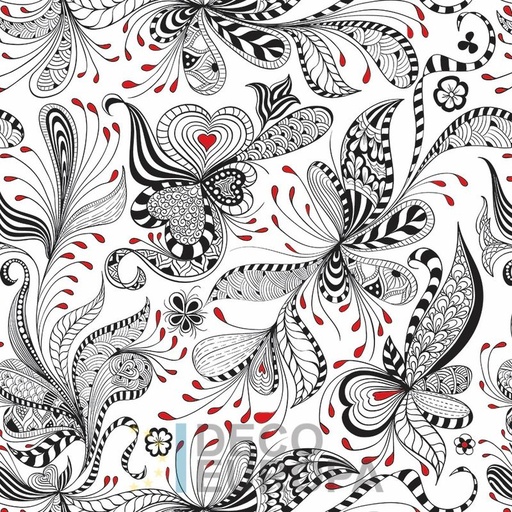 [PDSDFL219] Mural Floral - PDSDFL219