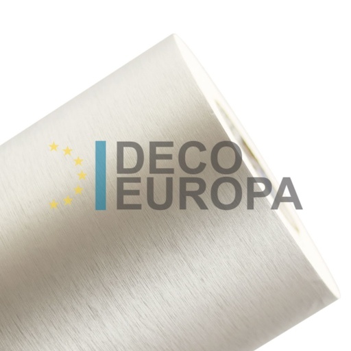 Vinilo Deco Cepillado Plateado - 122 cm